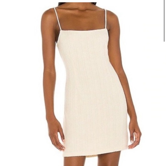 NWT SAYLOR Tirzah Sweater Dress in Ivory size medium - Picture 3 of 7